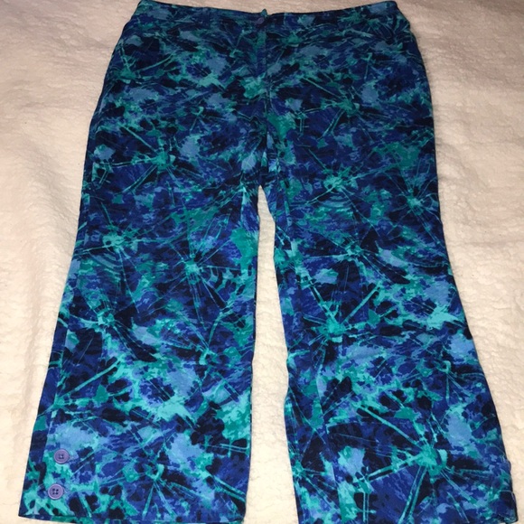 Jones New York tie dye chinos - Picture 1 of 7